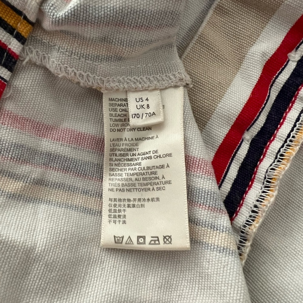 Urban Outfitters Molly Striped Button Fly Shorts - Picture 5 of 5